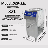 Cuves de pasteurisation de 14L/32L/62L, Équipement de pasteurisation de bière, Machine de pasteurisation à froid