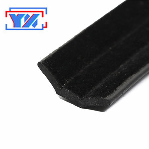 Bande d'étanchéité en caoutchouc de fenêtre doublée de flocage de première qualité, modèles OEM CN; Découpe HEB Yongxu, soudage - Product Image 4