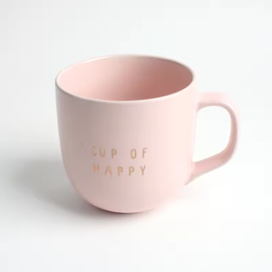Elegante Taza de Café de Porcelana de 12 oz, Acabado Mate Rosa Suave, Apta para Microondas, Lavavajillas y Alimentos, Reutilizable, Diseño de Dibujos Animados - Product Image 3