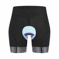 Short de cyclisme pour femme, personnalisé OEM, avec rembourrage en gel 3D, haute élasticité, évacuation de l'humidité, maille respirante, pour VTT