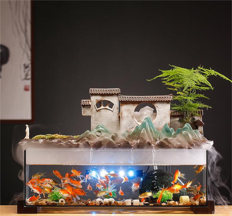 Grigio umano + luce acquario + umidificatore