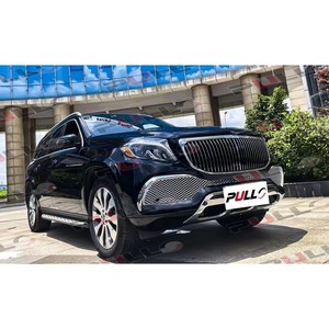 Pièces de voiture pour <span class=keywords><strong>Mercedes</strong></span> Benz <span class=keywords><strong>GLS</strong></span> X166 2015 2016 2017 <span class=keywords><strong>2018</strong></span> 2019 changement au modèle maybach pare-chocs avant et arrière avec calandre - Product Image 2