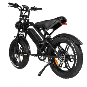 Fat Tire E-Bike Full Suspension Mountain Electric City Bike E Dirt Bikes For Adults