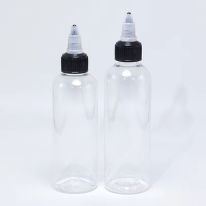 HOT 30ml 60ml 100ml 120ml PET <b>Empty</b> Tattoo Ink Twist Cap <b>Bottle</b> <b>Plastic</b> Pigment Dropper <b>Bottle</b> Oil Dispensing Containers - Product Image 2