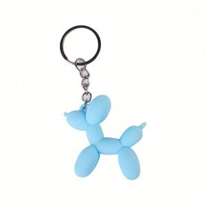 Promotional Bubble Balloon Dog Keychain Doll PVC Soft Rubber Jewelry Gift Accessories Wholesale Keyholders - Product Image 4
