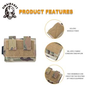 กระเป๋าหลังขนาดเล็กคุณภาพสูง ทำจากไนลอน 500D กันน้ำ ถอดออกได้ สำหรับหมวกยุทธวิธี สำหรับอุปกรณ์ล่าสัตว์ - Product Image 5