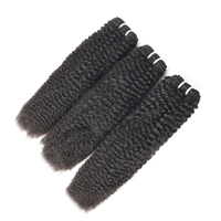 Cheveux vierges afro crépus en vrac grand paquet cheveux humains afro crépus en vrac pour dreadlock torsion tressage extensions de cheveux