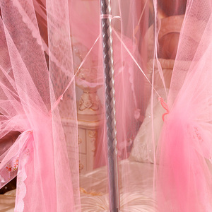 Rèm Mềm Thoáng Khí Màn Chống Muỗi Ba Cửa Mở Bảo Vệ Mùa Hè Tinh Tế Hai Lớp Ren Llin, Gấp Nhà, Hộp Ngoài Trời - Product Image 4