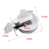 Nouvel outil de couture universel en acier inoxydable industriel pour guide de couture magnétique anti-bouclage des bords et pour points droits