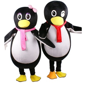 Costume de mascotte de pingouin de <span class=keywords><strong>Madagascar</strong></span> mignon et amusant, costume de mascotte de fête d'Halloween, design personnalisé en forme d'animal - Product Image 2