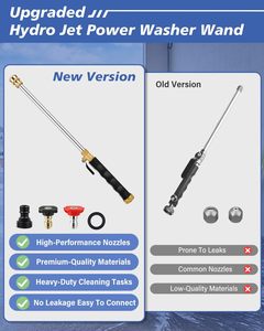<span class=keywords><strong>Pistolet</strong></span> de lavage haute pression portable avec 2 buses de <span class=keywords><strong>tuyau</strong></span> <span class=keywords><strong>pour</strong></span> le nettoyage des jardins et des voitures, <span class=keywords><strong>pistolet</strong></span> de lavage à jet <span class=keywords><strong>d</strong></span>'eau - Product Image 6