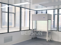 Salle blanche sans poussière Iso 7 8 niveau préfabriqué salle blanche modulaire pour PCR/Pharma/test de microbiologie
