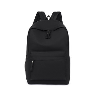Large Capacity <b>Backpack</b> Solid Color Laptop Compartment Unisex Business Travel Shoulder <b>Straps</b> Fall 2025 - Product Image 1