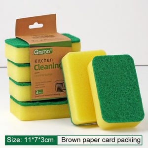 Spugna per la pulizia della casa di lavaggio dei piatti di alta qualità della cucina popolare all'ingrosso campione gratuito spugna prezzo all'ingrosso per le scarpe - Product Image 6