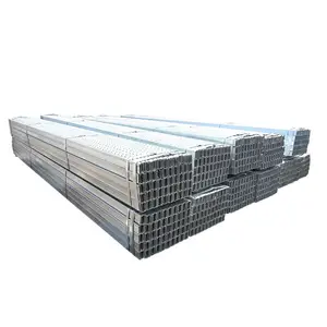 galvanized steel c channel price list u section galvanized steel profile