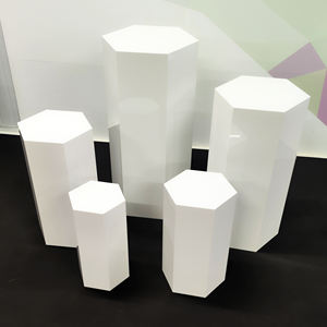 Bán Buôn Trắng <span class=keywords><strong>Acrylic</strong></span> Hình Lục Giác Backdrop Đứng Đảng Đám Cưới Hình Lục Giác <span class=keywords><strong>Acrylic</strong></span> Chân Bộ - Product Image 4