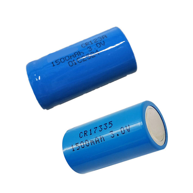 Cr17335 1500mah Primary Batteries 3v Lithium Battery Cr123a 1300mah for Camera Medical Equipment