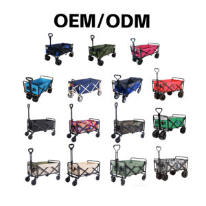 Chariot de camping pliable personnalisable Liveer <span class=keywords><strong>en</strong></span> acier robuste avec auvent amovible et roues pour réservoir, capacité de charge de 200 kg pour le shopping - Product Image 5