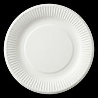 Ensemble de vaisselle en bambou compostable biodégradable jetable accessoire de couvercle de sécurité alimentaire pour hôtels et fêtes fabriqué à partir d'assiettes en papier