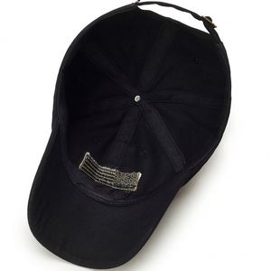 Casquette de baseball tendance pour homme, broderie drapeau américain, personnalisable, tissu imperméable, expédition immédiate, vente en gros - Product Image 5