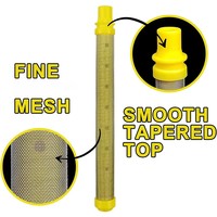 Saringan Filter Semprotan Cat Tanpa Udara dari Baja Tahan Karat, Layar Filter Pistol Semprot Multi Warna untuk Semprotan Cat Industri.