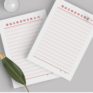 Tùy chỉnh văn phòng Steno văn phòng phẩm pháp lý A2 A5 Ngân hàng lưu ý refile giấy Memo bàn Pad nhãn hiệu riêng kích thước lớn kinh doanh notepad - Product Image 5