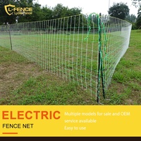 Lydite 50M Semi-Rigide Groene Gevogelte Elektrische Hekwerk Netto Kip Netting Met Dubbele Spikes