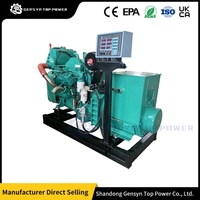 Générateur marin compact Gensyn Top Power, silencieux/type ouvert, 1800 tr/min, 3 kVA-3000 kVA, démarrage automatique, conception de ventilation supérieure et inférieure
