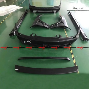 Nuovo Kit Carrozzeria in Fibra di Vetro FRP Stile Lorinser, <span class=keywords><strong>Paraurti</strong></span> Anteriore/Posteriore, Minigonne Laterali, Parafanghi, Spoiler Posteriore, Montaggio <span class=keywords><strong>a</strong></span> Bullone per <span class=keywords><strong>Mercedes</strong></span> <span class=keywords><strong>Classe</strong></span> S - Product Image 6