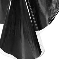Nappe de protection en plastique transparent rectangulaire 60x120 pouces, imperméable, anti-taches, résistante à l'huile, nettoyable