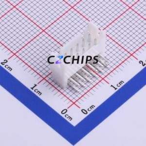 S12B-PHDSS-B(LF)(SN) Wire-to-Board Pin Header Bent Lead Through Hole,P=2mm Connector 2x6P 2mm Right Angle Insert PHD - Product Image 1