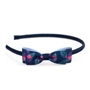 Ziming Multiple Colors Cute <strong>Baby</strong> Bow Hair Band <strong>Big</strong> Side Bow Girl's Hairband Ribbon Wrapped New Born <strong>Headband</strong> - Product Image 2