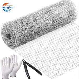 Mạ kẽm lục giác gà dây sắt lưới 1.5m chiều rộng cuộn 3/4 ''lục giác dây lưới cho gà dây và gia cầm hàng rào - Product Image 2