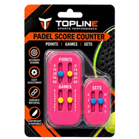 Compteur de points en plastique pour padel et pickleball à bas prix, facile à fixer pour l'enregistrement des points