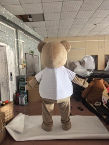 Costume de tête d'ours en peluche géant unisexe <span class=keywords><strong>XXL</strong></span>, haute qualité, personnalisé, pour hommes, femmes et enfants, inspiré des personnages d'anime - Meilleure vente - Product Image 2