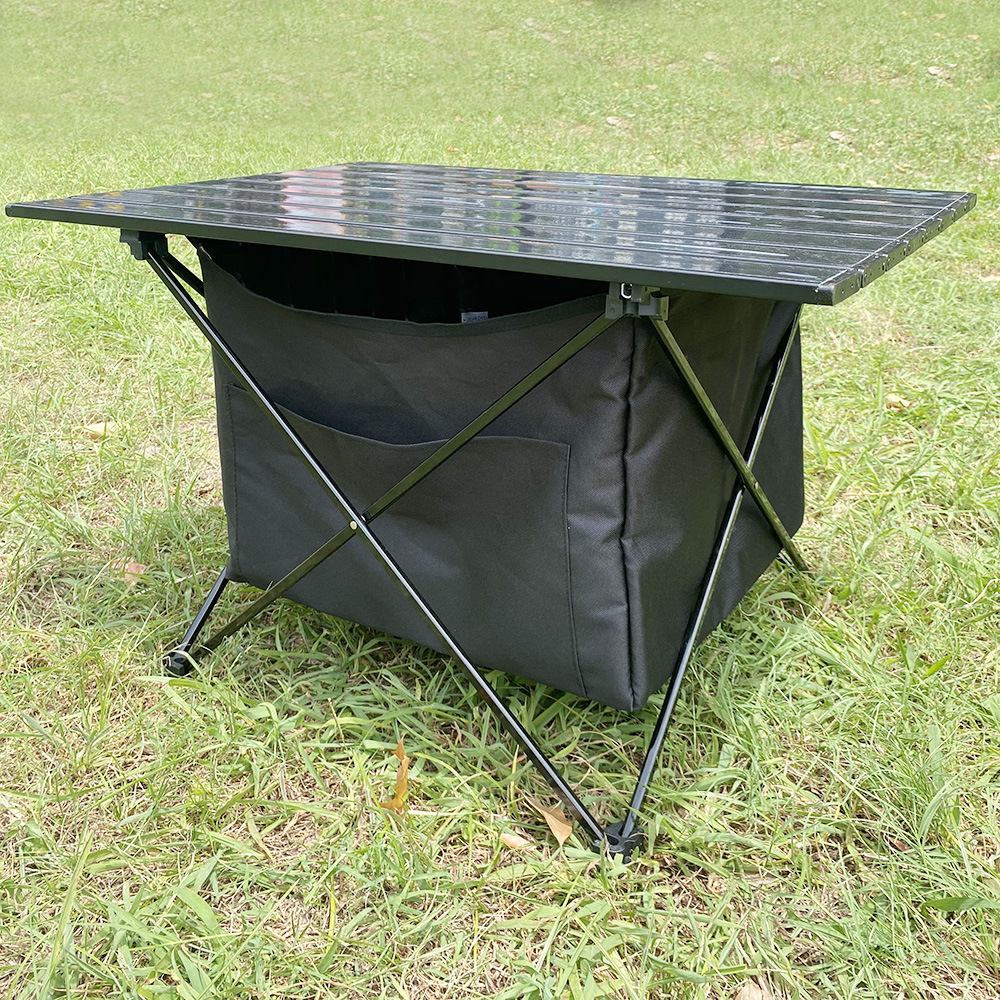 Table pliante en alliage d'aluminium, ultralégère, portable, pour camping, randonnée, avec sac de rangement, offre spéciale