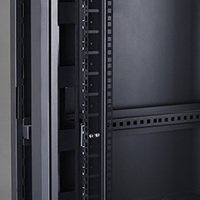 Armoire de serveur Unités de rack de serveur Fabricant en stock de Chine 42u Rack 600MM * 600MM Noir et gris 19 "Rack de serveur standard