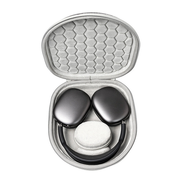 Customizable Waterproof EVA Storage Case for Earphone Headset and Bluetooth Headset Portable AirPodsMax Compatible