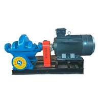 Pompa Sirkulasi Air Casing Horizontal 5KW OEM Hemat Energi Getaran Rendah Tekanan Tinggi Listrik/Diesel untuk Pabrik
