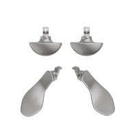Pièces de rechange pour manettes PS5 Edge Elite : Paddles arrière métalliques colorés pour accessoires de manette PS5 Edge Elite