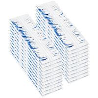 Pour Swiffer PowerMop Tête de vadrouille plate Tampon de vadrouille humide et sec jetable pour le dépoussiérage et la décontamination Méthode d'essorage manuel