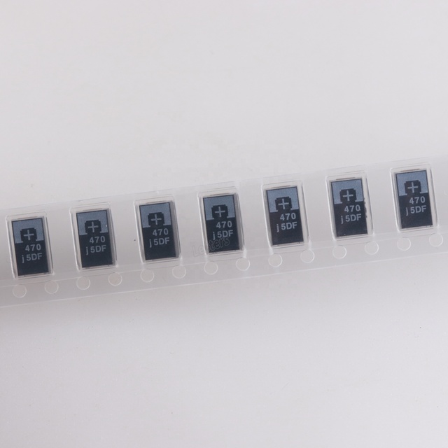 Original OSCAP TPF Series Surface Mount Conductive Polymer Tantalum Capacitor 6.3V 470uF ±20% ESR 10mΩ 7343 D 6TPF470MAH