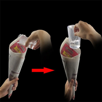 Truco de Magia con Vaso en Cono de Papel, Accesorios para Escenario de Comedia, Mentalismo, Ilusión Divertida, Magia, Magos, Diversión