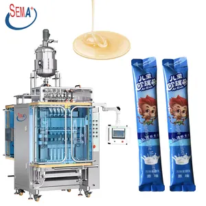 Automatic Liquid Small Stick Shaped Sachet Multi Lanes Liquid Sachet Packing Machine