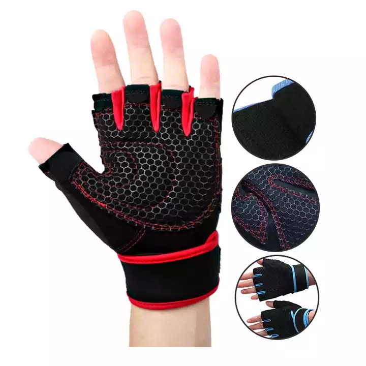 Горячая Распродажа, текстурированные перчатки унисекс с открытыми пальцами, тренировочные компрессионные перчатки для артрита