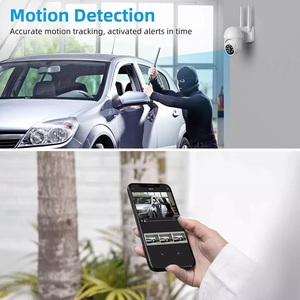 Tuya CCTV Camera 3MP HD giám sát không dây mạng camera kép ánh sáng màu quan sát ban đêm Camara de seguridad - Product Image 6