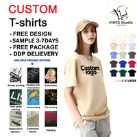 Camiseta de Algodón Personalizada para Hombre, Manga Corta, Cuello Redondo, Corte Regular, Estilo Casual Urbano con Estampado Flocado