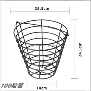Panier en fil métallique durable avec poignée pour 50 ou 100 balles de golf – Conteneur pour balles de golf, idéal pour la pratique et les terrains de golf - Product Image 4