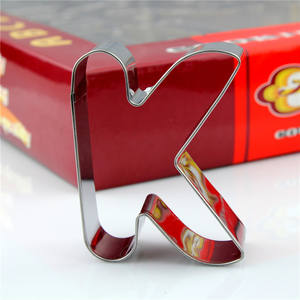 Juego de 12 Moldes para Hornear con Letras del Alfabeto Inglés, Duraderos, con Bordes Afilados, para Fondant, Pasteles, Gelatina y <span class=keywords><strong>Chocolate</strong></span> - Product Image 2