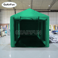 Tente de garage gonflable étanche en promotion avec ventilateur intégré et kit de réparation gratuit